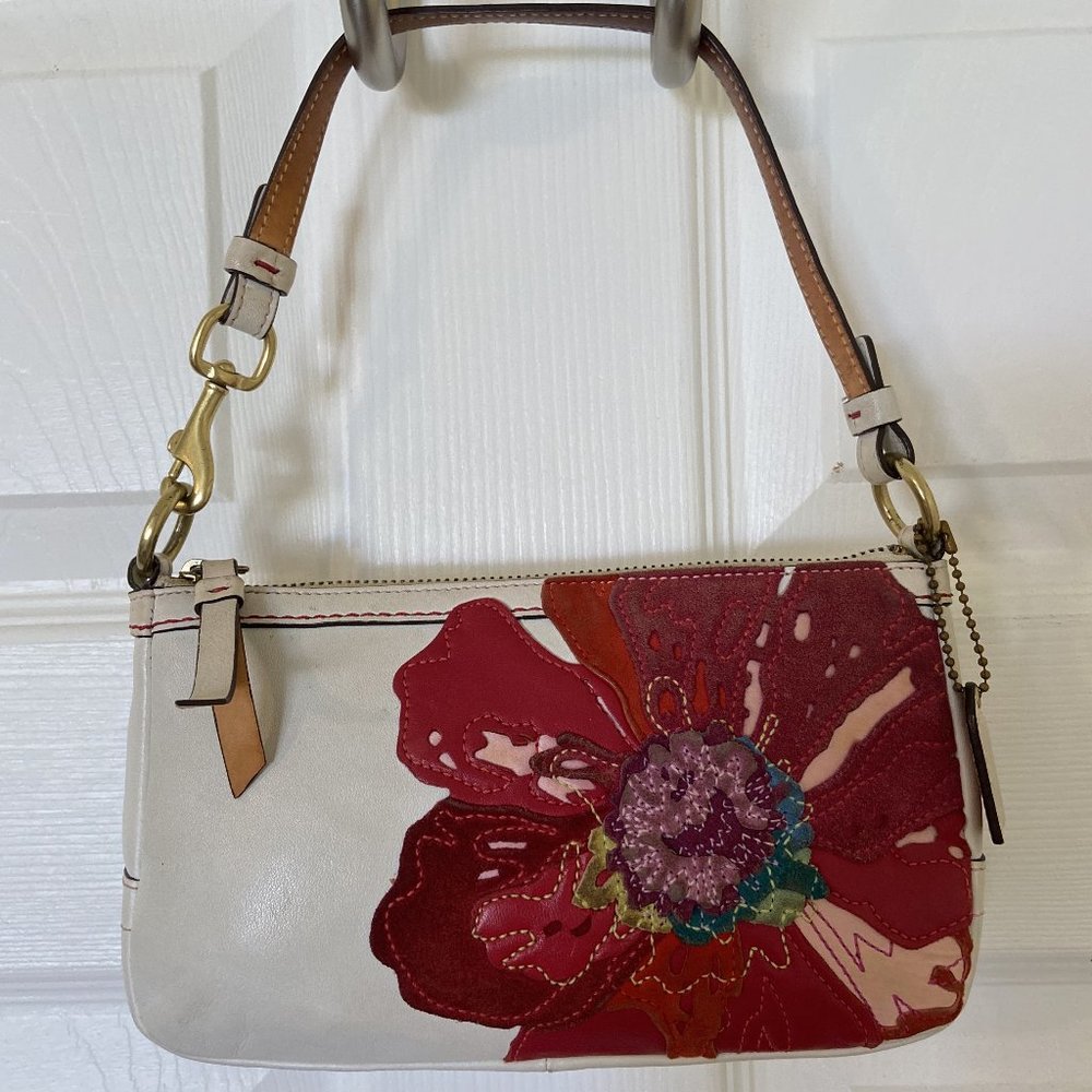 COACH Poppy leather applique limited edition